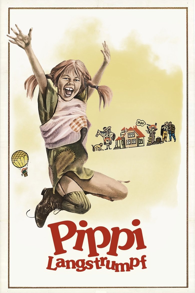 Pippi Langstrumpf poster