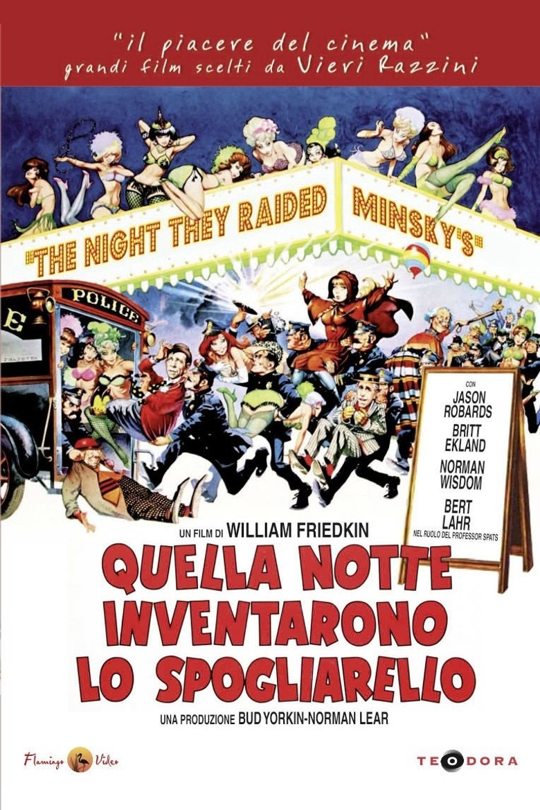 Copertina di Quella notte inventarono lo spogliarello