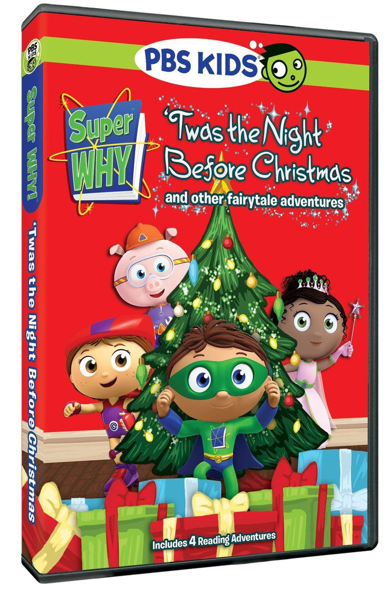 Super Why! 'Twas The Night Before Christmas background