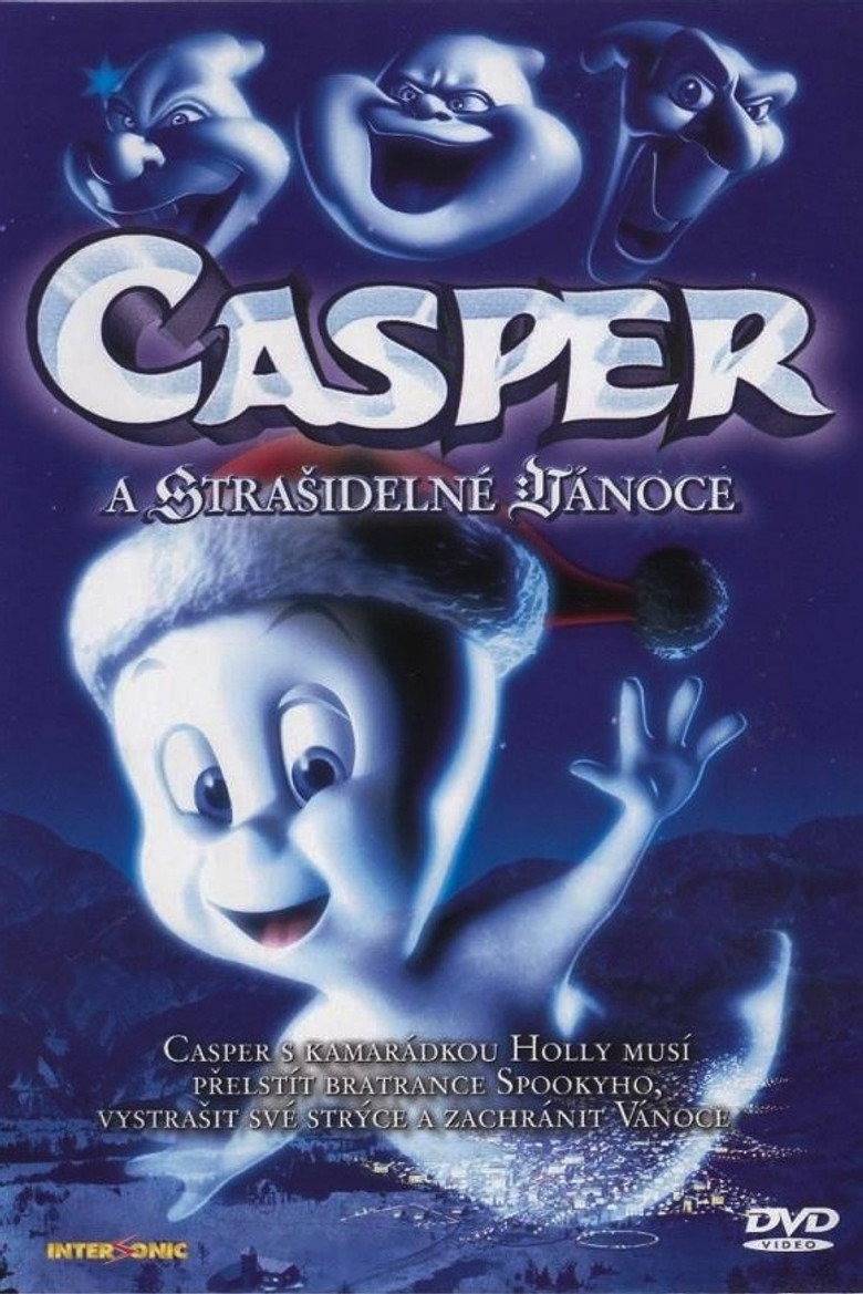 Plakát k filmu Casper a strašidelné Vánoce