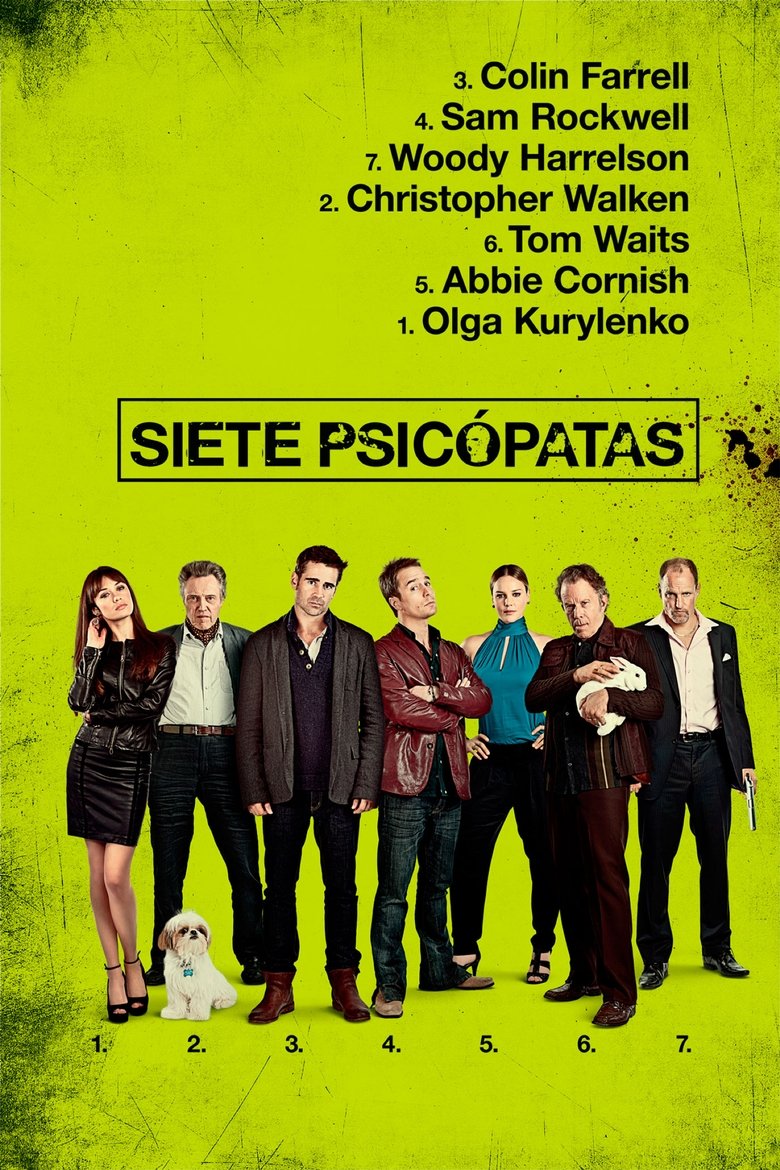 Siete psicópatas (2012)