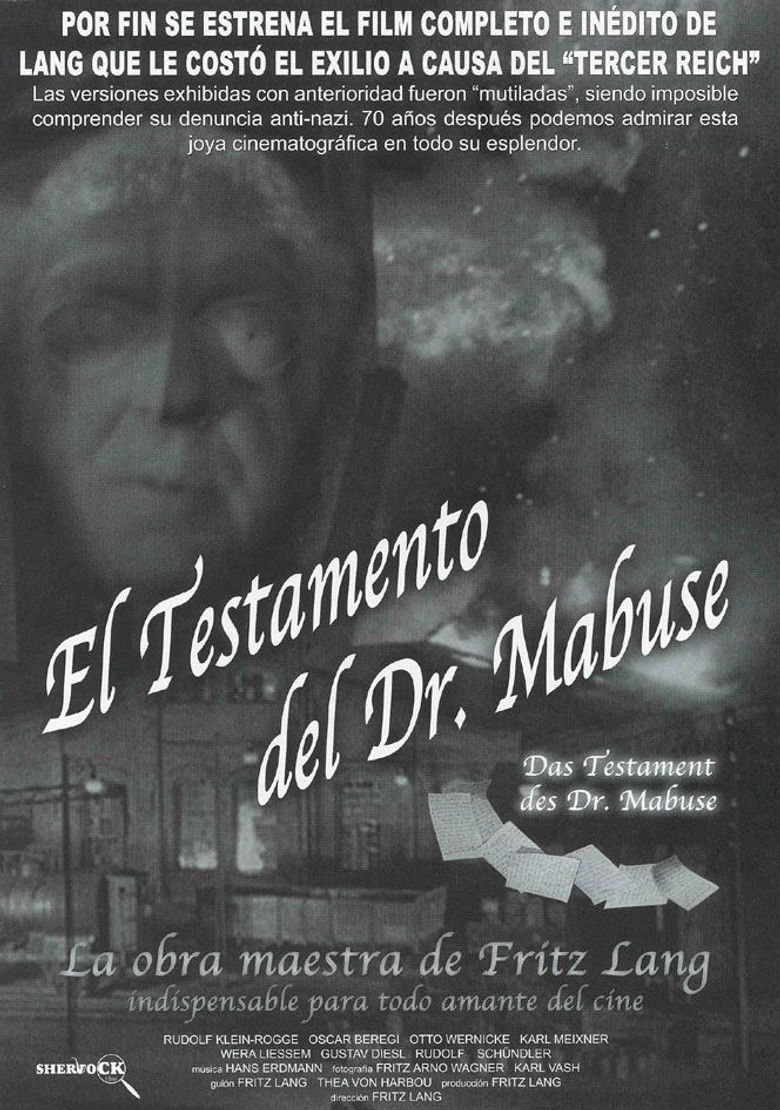 Das Testament des Dr. Mabuse