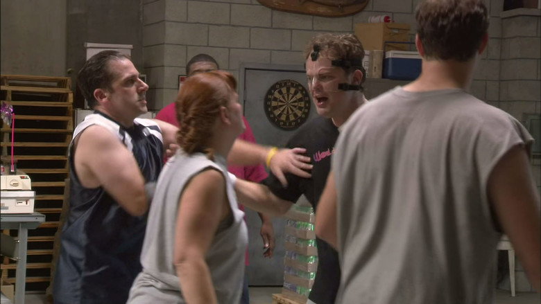 The Office S01E05 — Basketball episode still