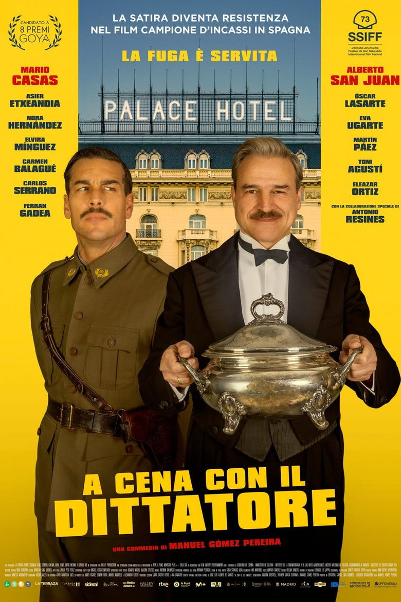 Copertina di A cena con il dittatore