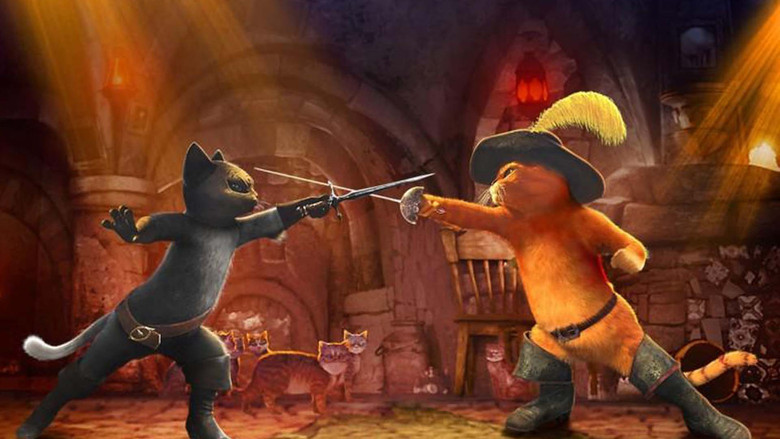 Backdrop de El gat amb botes - Col·lecció de DreamWorks