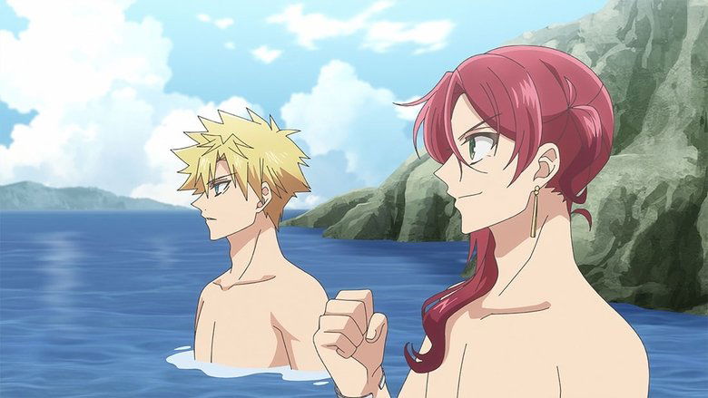 Still image for Cute High Earth Defense Club Hi-CARA! season 1 episode 5: Being Hi-CARA at the Swimming Contest! Still image for Cute High Earth Defense Club Hi-CARA! season 1 episode 5: Being Hi-CARA at the Swimming Contest!