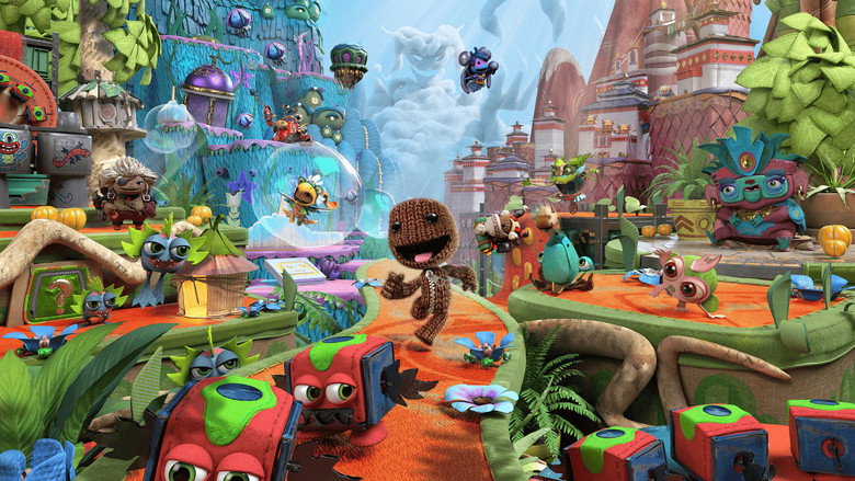 Still from Sackboy: A Big Adventure