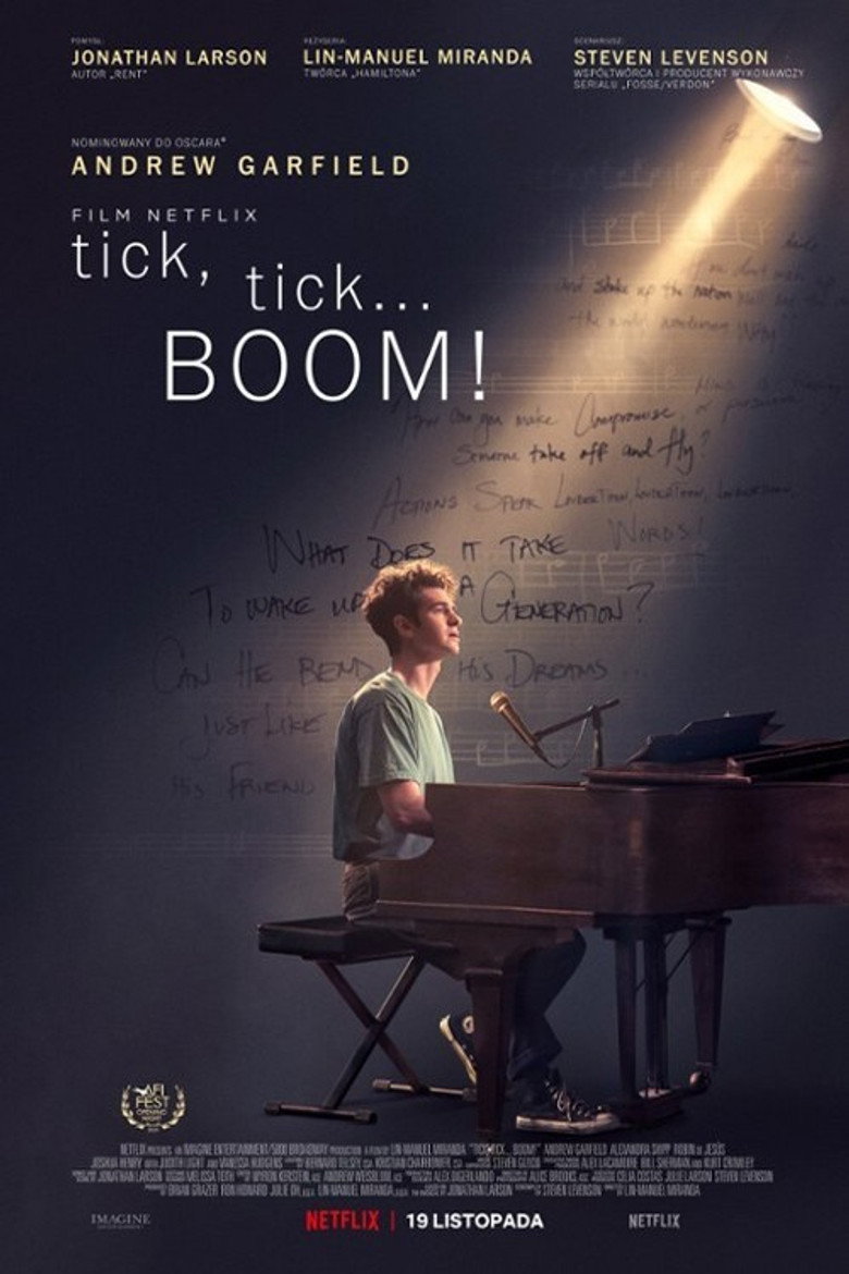 Plakat filmu tick, tick... BOOM!