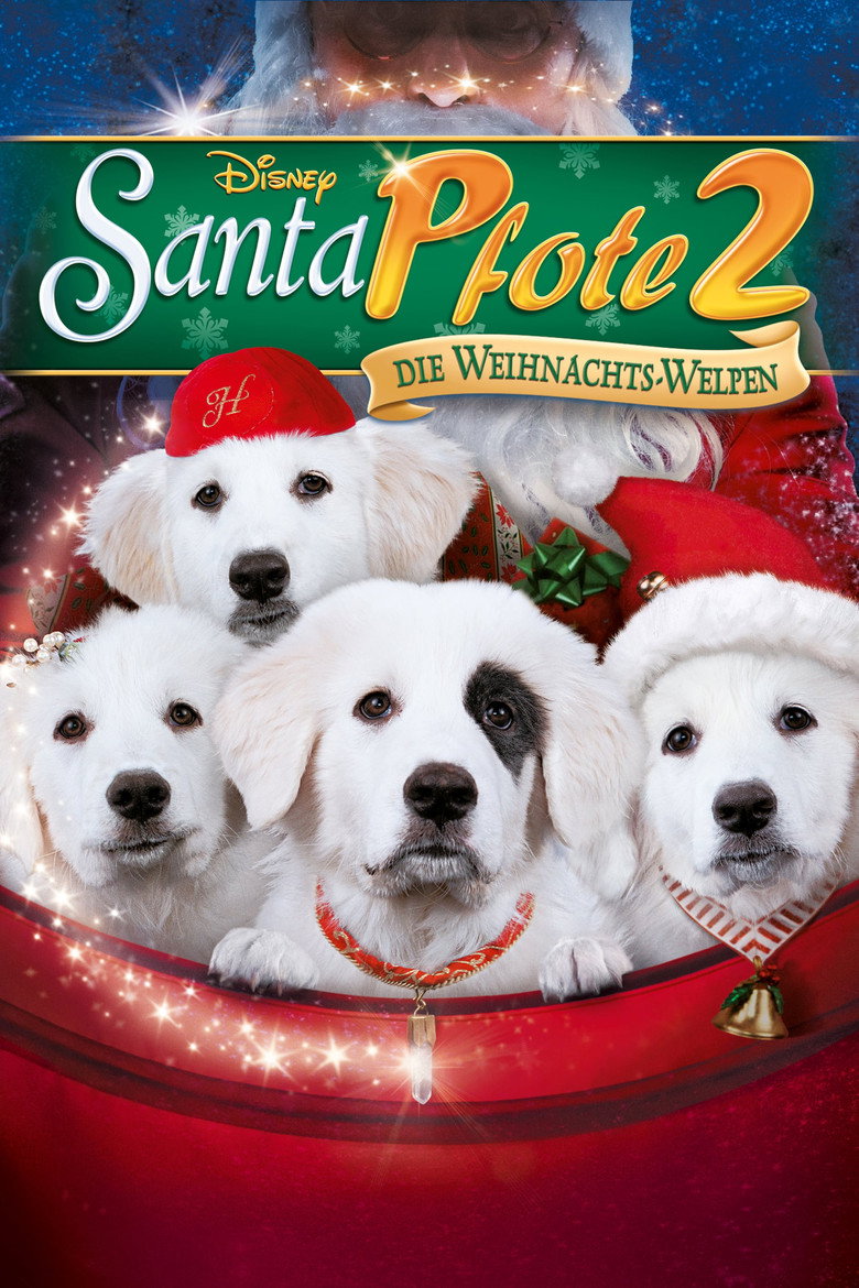 Filmplakat zu Santa Pfote 2 - Die Weihnachts-Welpen