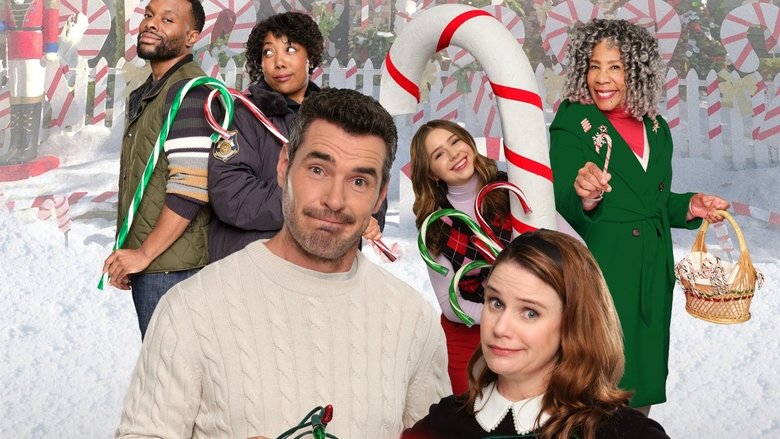 Christmas on Candy Cane Lane main backdrop