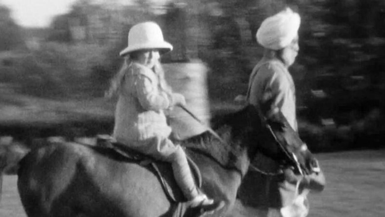 Procession of Elephants at Jaipur; Galta; Raj Mahal (1933)