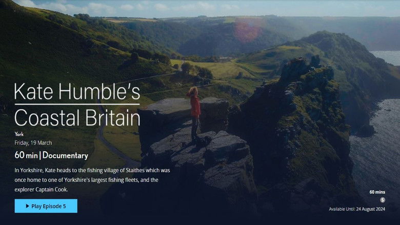 Still image for Kate Humble's Coastal Britain season 1 episode 5: Yorkshire Still image for Kate Humble's Coastal Britain season 1 episode 5: Yorkshire