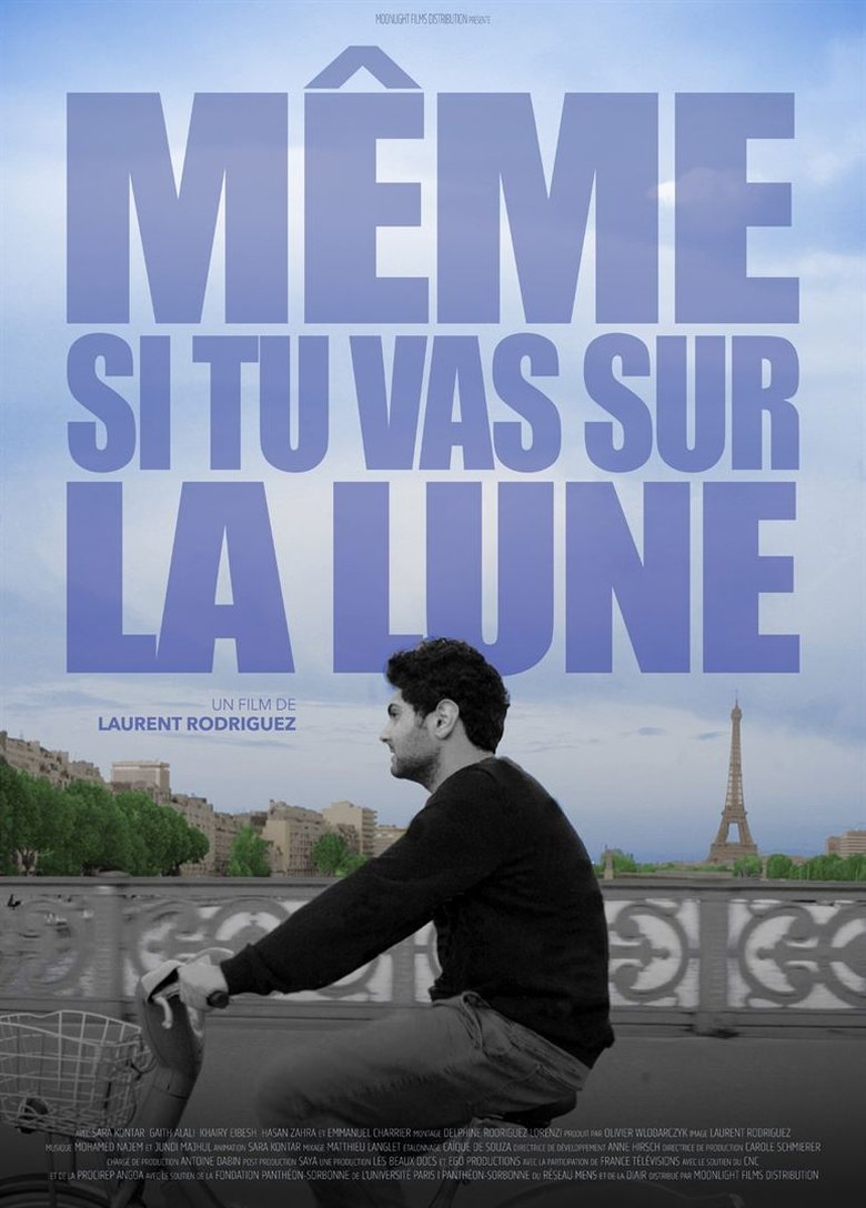 Même si tu vas sur la lune main poster