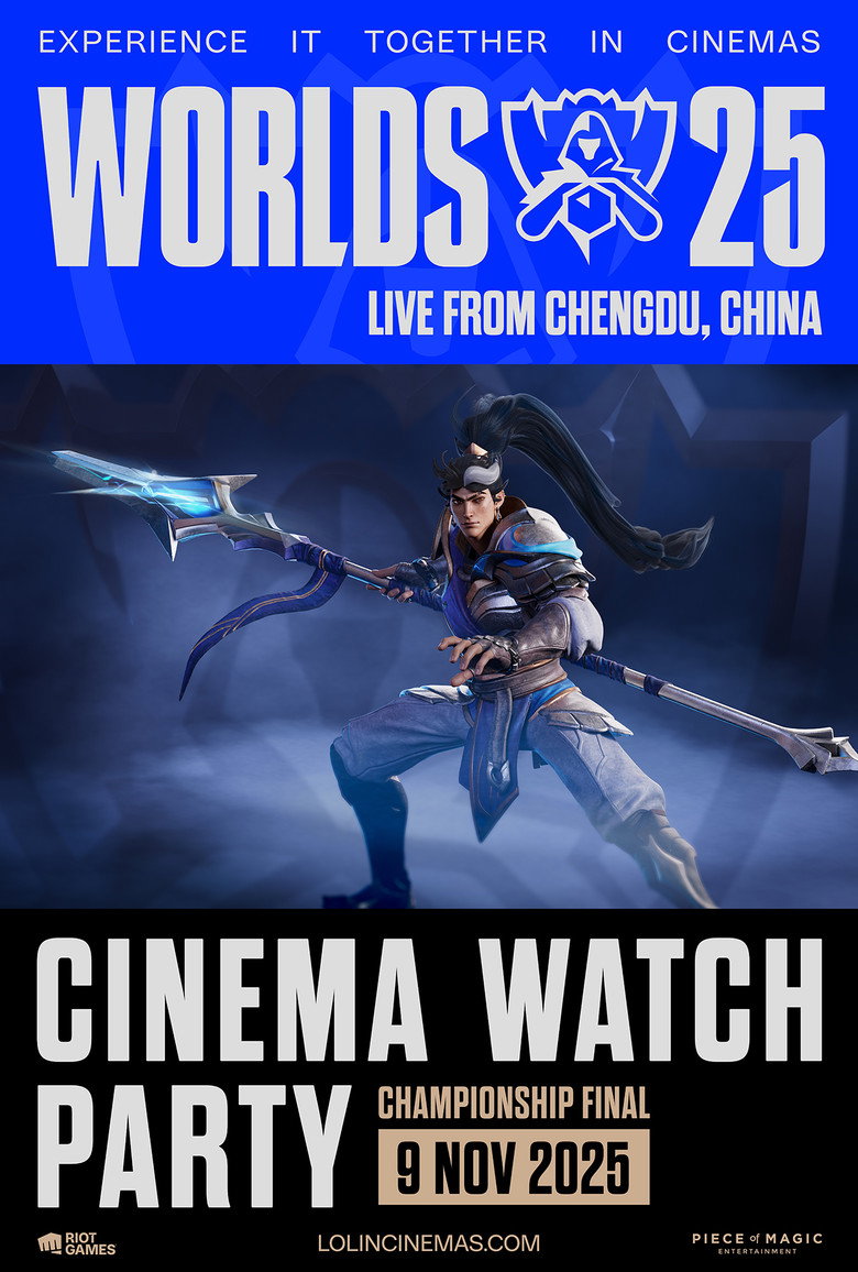 League of Legends Worlds25 - Finals in Cinema poster
