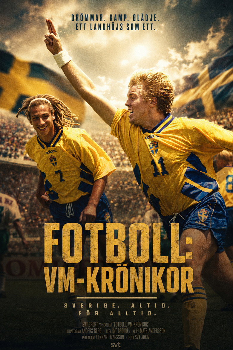 Official poster for Fotboll: VM-krönikor