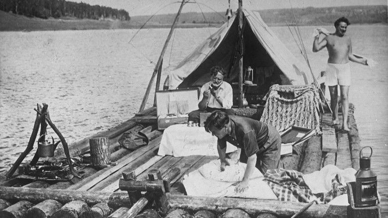 Image d'arrière-plan 11 du film Trois hommes sur un radeau