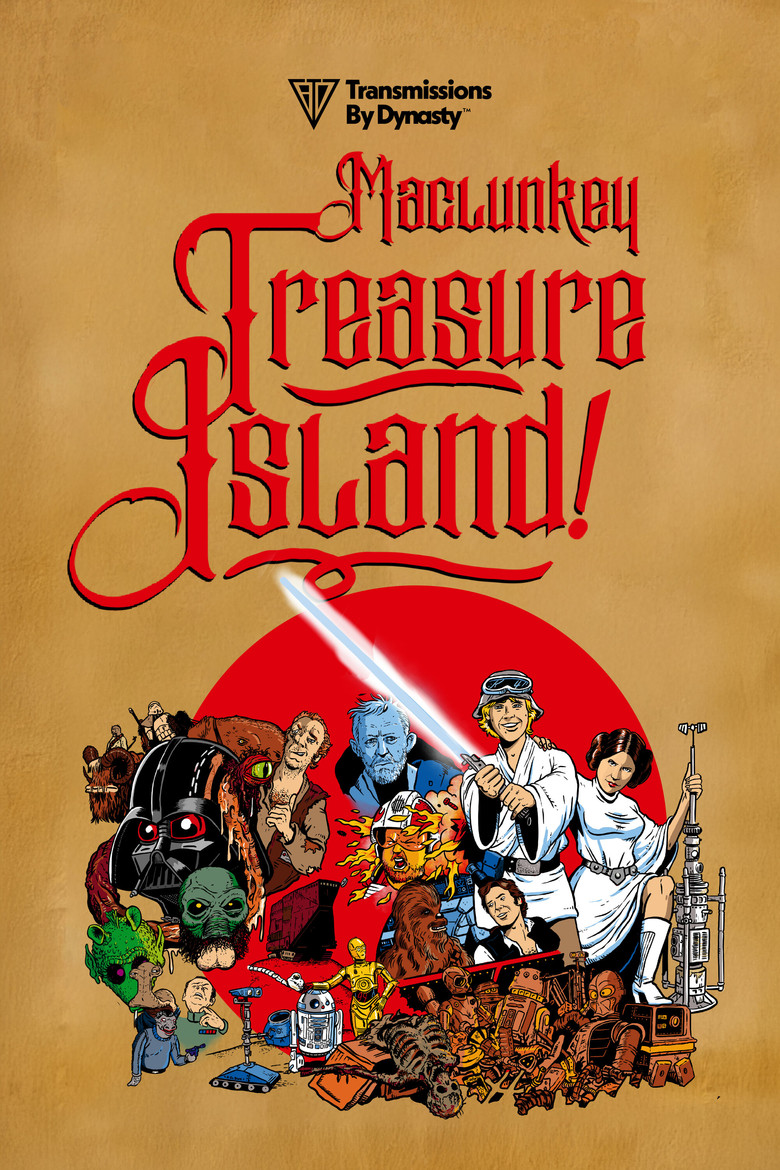 Maclunkey Treasure Island poster