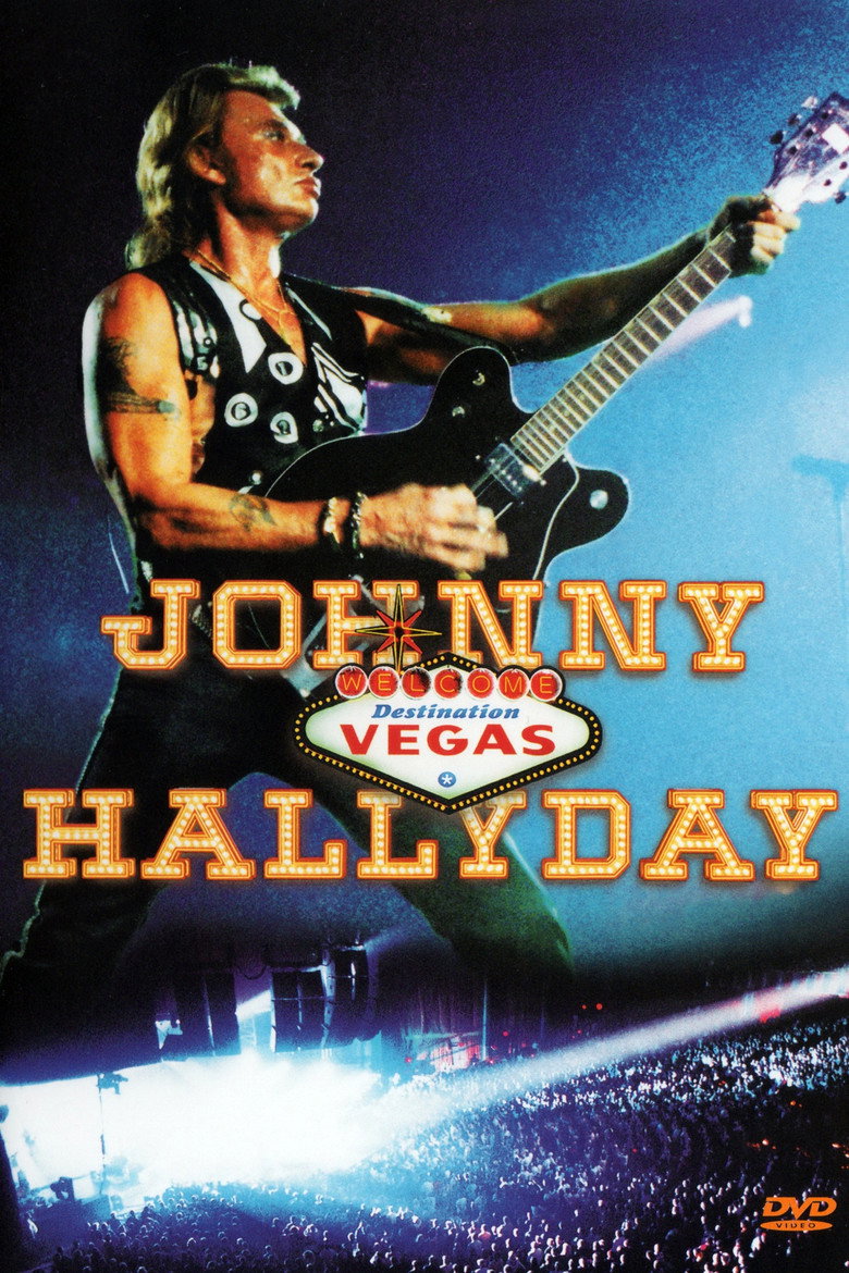 Affiche de JOHNNY HALLYDAY - DESTINATION VEGAS