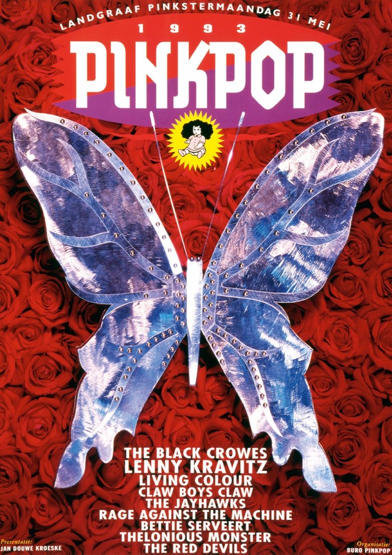 Rage Against The Machine: Pinkpop Festival main poster
