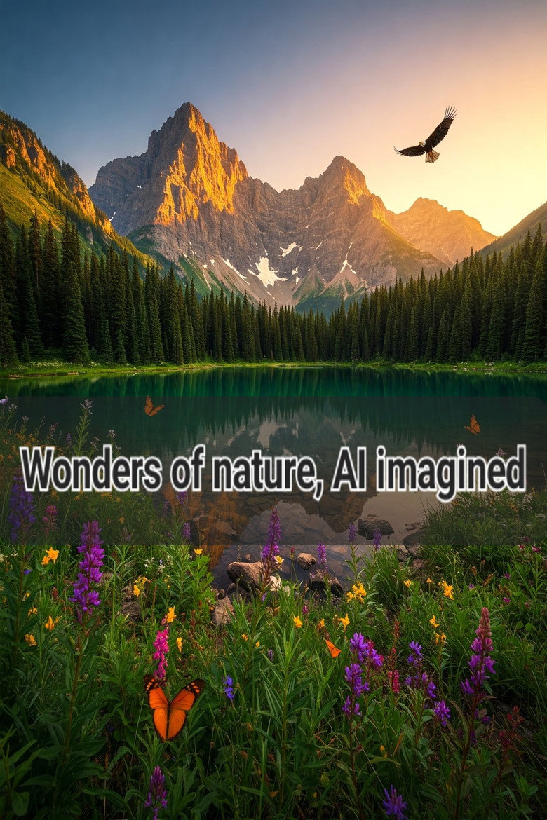 Imatge de Wonders of nature, AI imagined