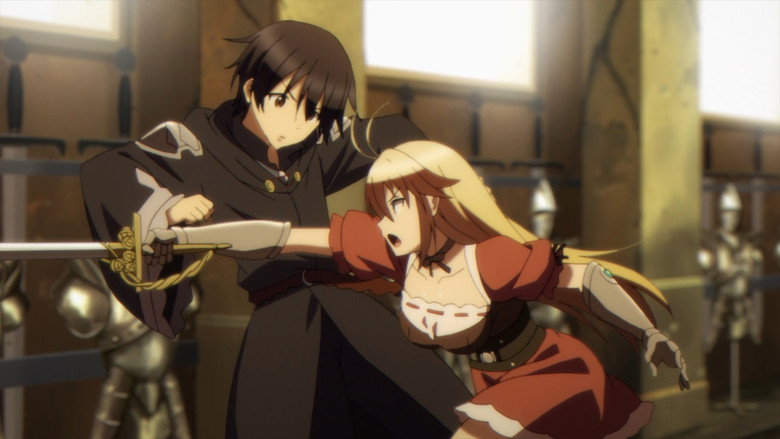 Still from Death March to the Parallel World Rhapsody - Season 1 Episode 8