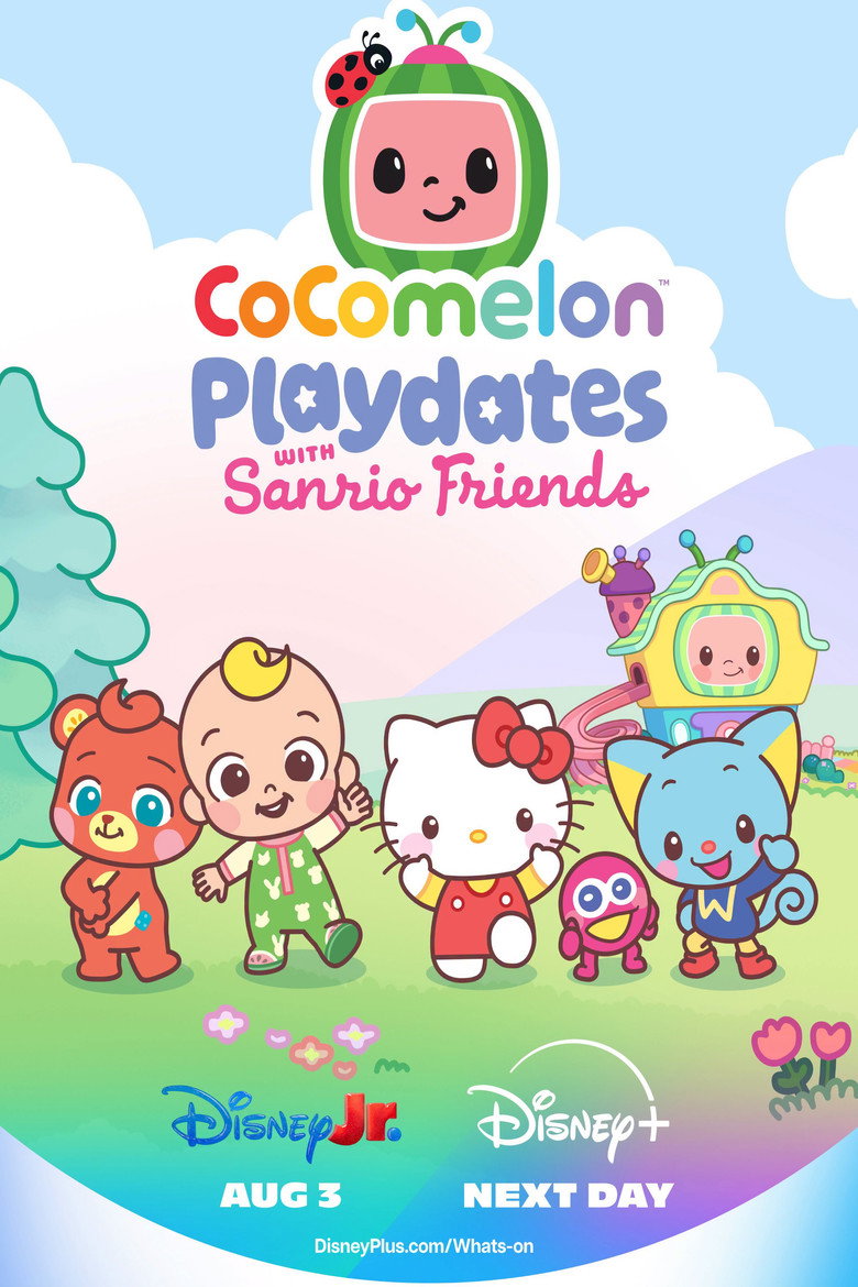 CoComelon Playdates with Sanrio Friends poster