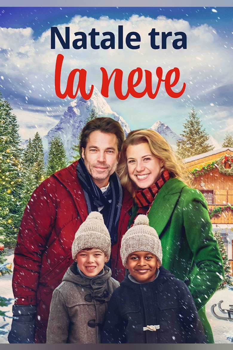Copertina di Natale tra la neve