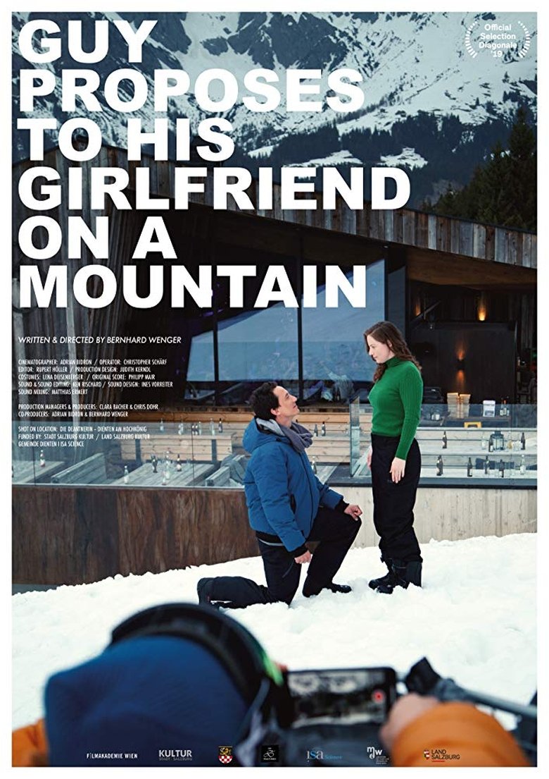 Guy Proposes To His Girlfriend On A Mountain main poster