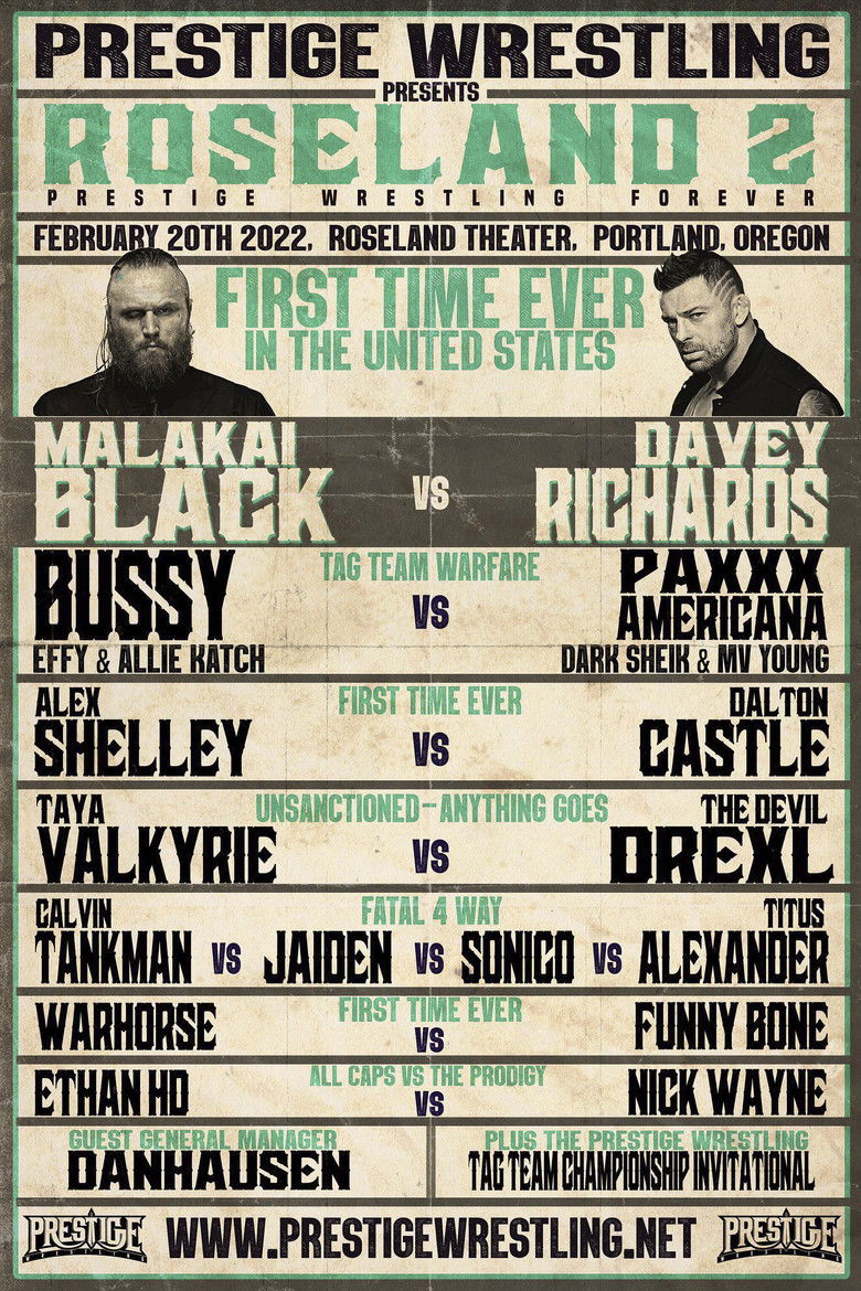 Imatge de Prestige Wrestling: Roseland 2