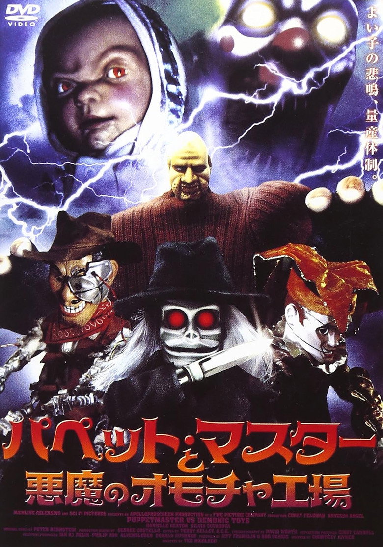 パペットマスターと悪魔のオモチャ工場のポスター
