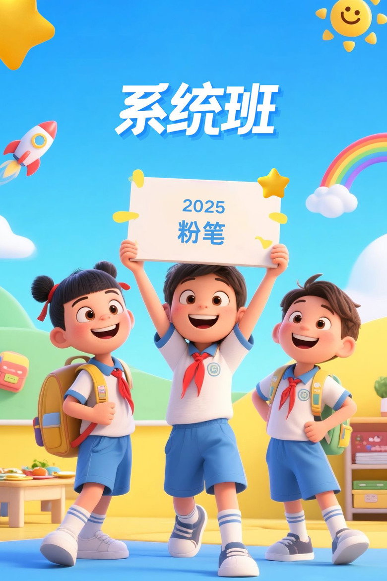 Official poster for 2025粉笔国考系统班