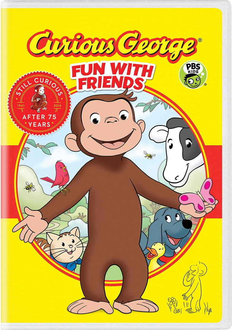 Curious George: Fun with Friends background