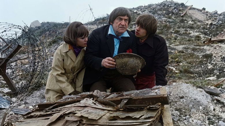 Frame from Doctor Who: The War Games in Colour