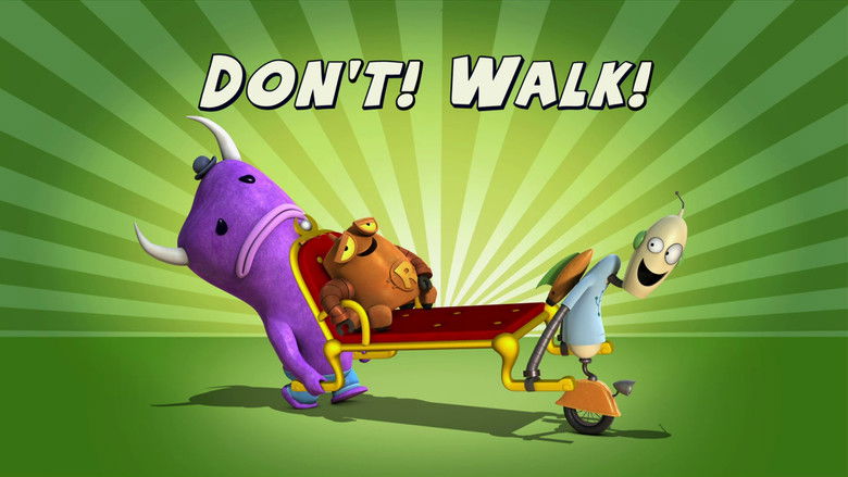 Still image for Robot and Monster season 1 episode 28: Don't! Walk!