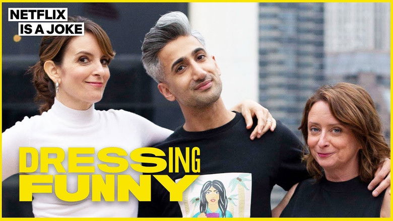 Still image for Dressing Funny season 1 episode 5: Tan France & Tina Fey Give Rachel Dratch an Ariana Grande Look