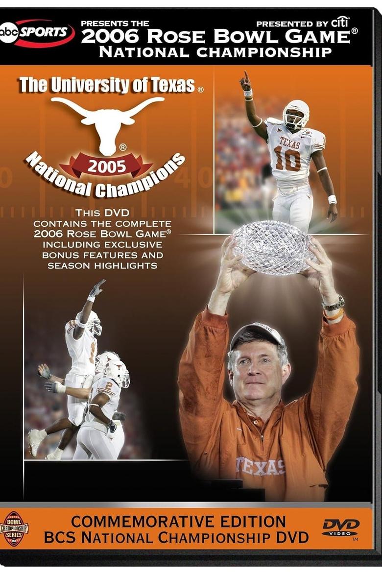 2006 Rose Bowl Game National Championship main poster
