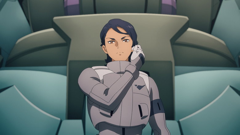 Still from Mobile Suit Gundam: The Witch from Mercury - Season 1 Episode 14