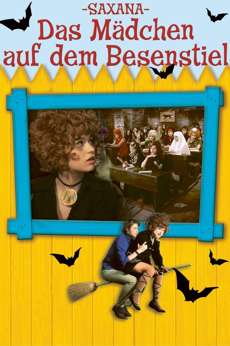 Saxana - Das Mädchen auf dem Besenstiel poster