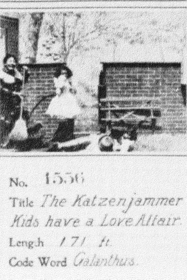 Poster The Katzenjammer Kids In Love