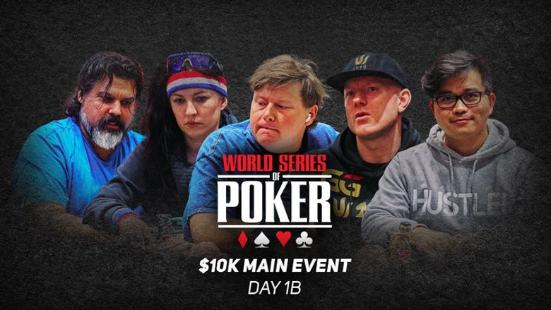 MAIN EVENT No-Limit Hold'em World Championship - Day 1B