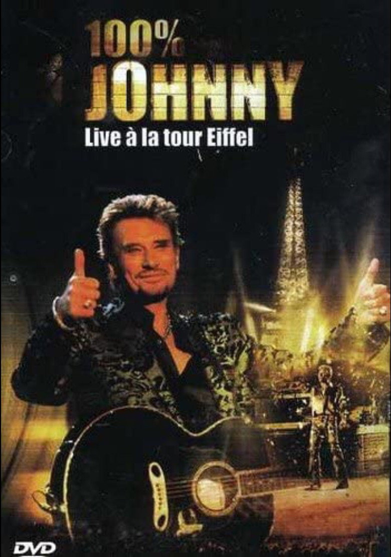 Affiche de JOHNNY HALLYDAY - LIVE À LA TOUR EIFFEL