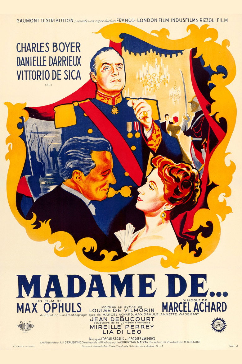 Affiche de MADAME DE…