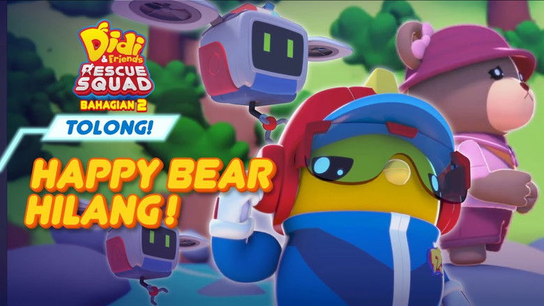 Still image for Didi & Friends Rescue Squad season 1 episode 12: Tolong! Happy Bear Hilang!
