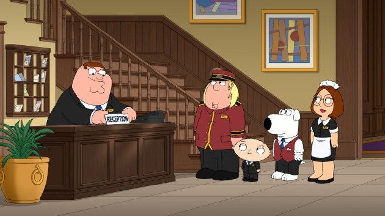 Family Guy S20E07 — Peterschmidt Manor episode still