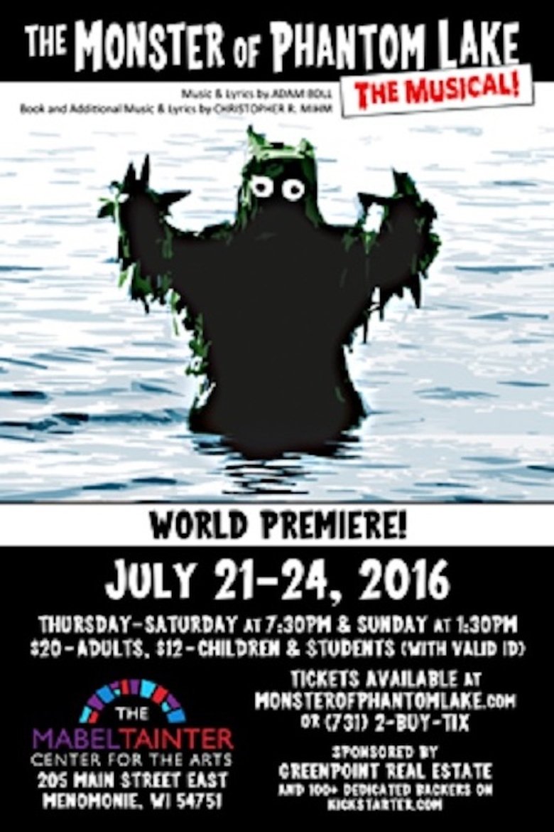 The Monster of Phantom Lake: The Musical! main poster