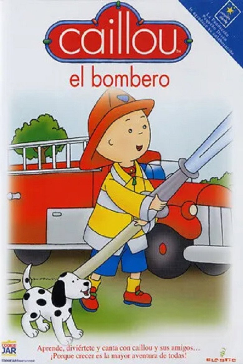 Caillou - El bombero background