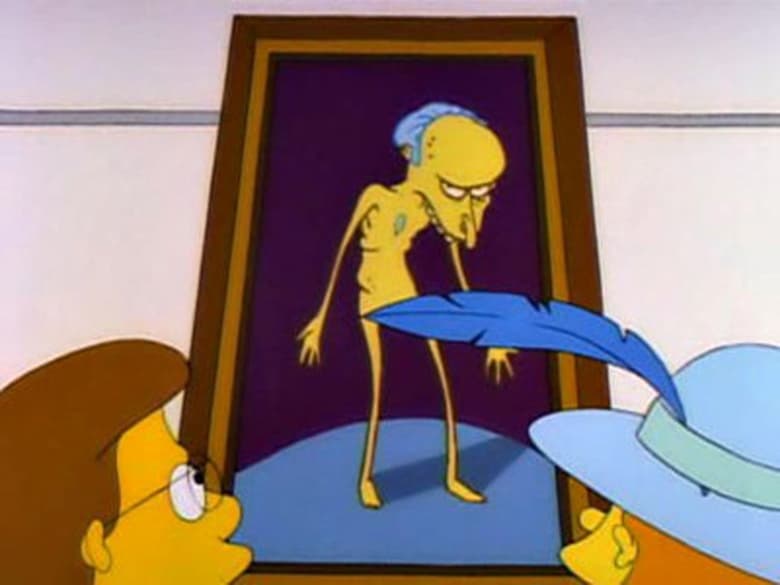 The Simpsons S02E18 — Brush with Greatness episode still