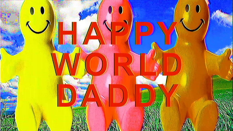 Happy World Daddy backdrop