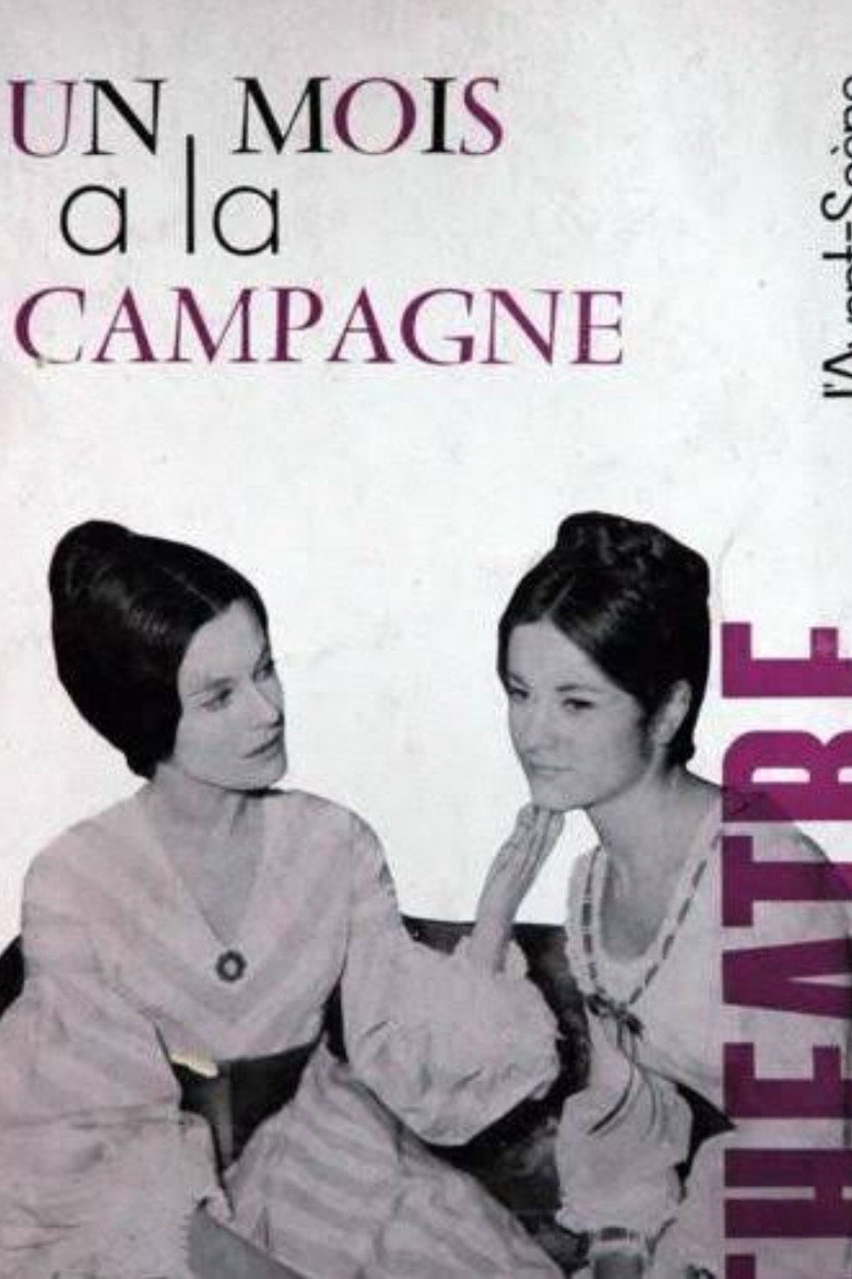 Affiche de UN MOIS À LA CAMPAGNE