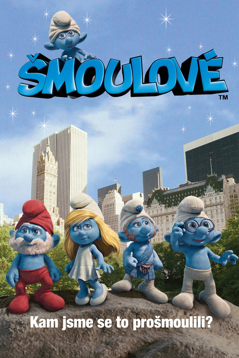 Plakát k filmu Šmoulové